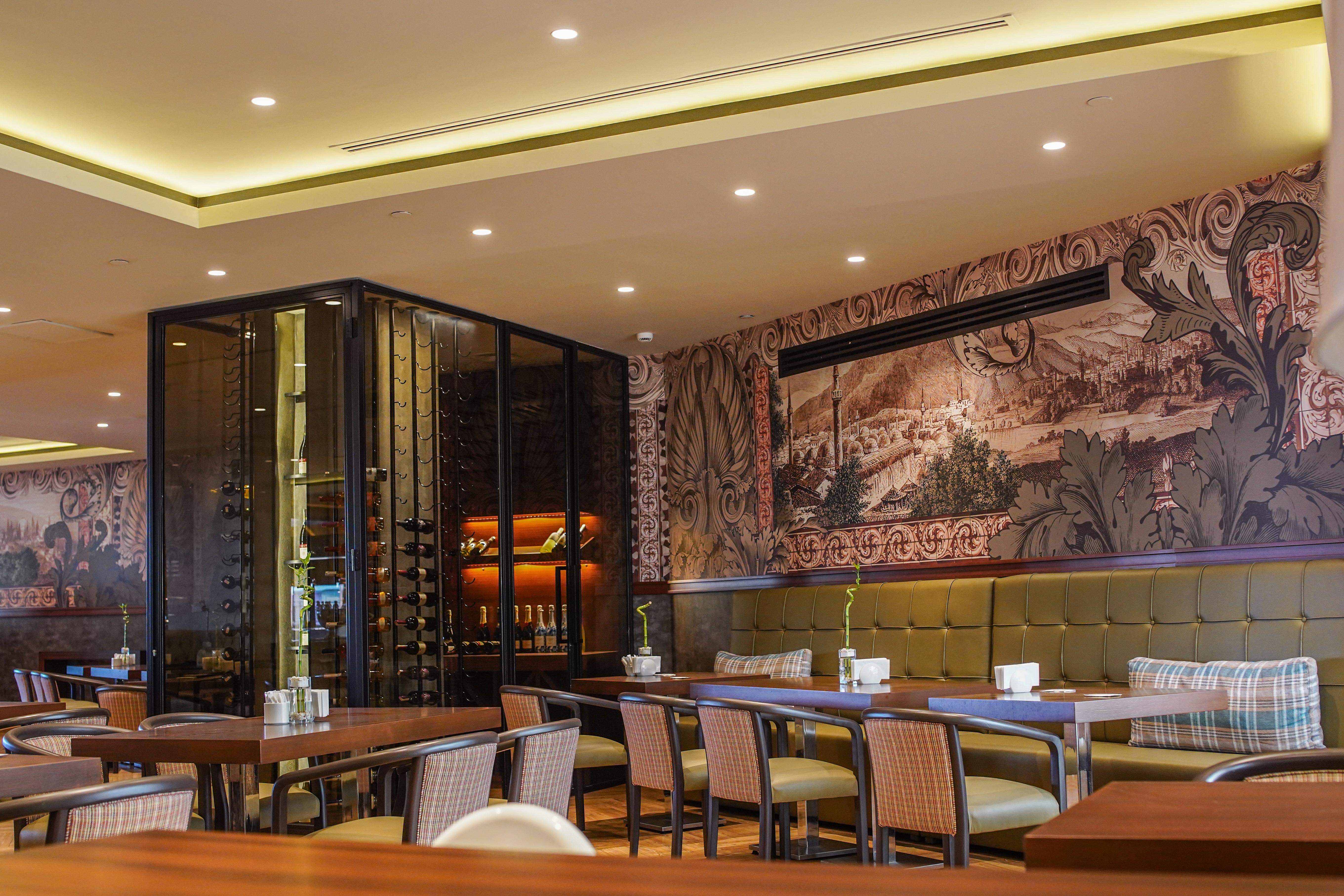 Almira Hotel Thermal Spa & Convention Center Bursa Exterior photo The interior of the restaurant